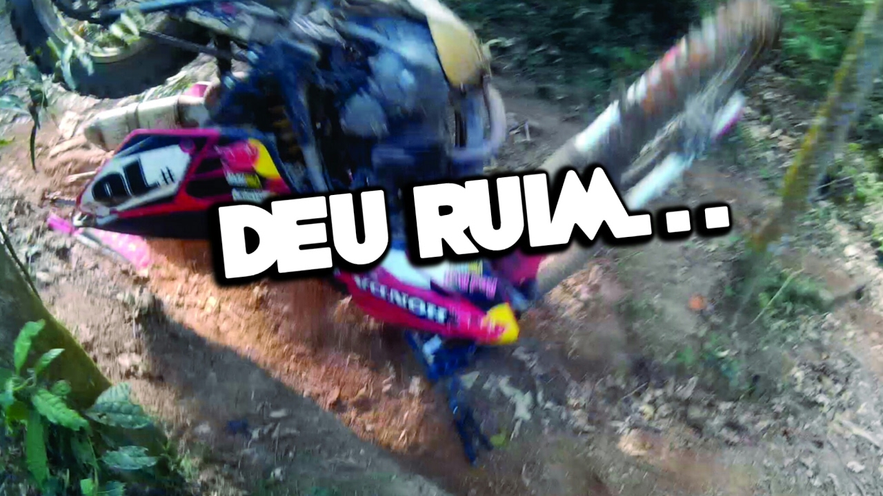 MOTOCROSS/TRILHA DO SABO&Oacute;/QUEDAS