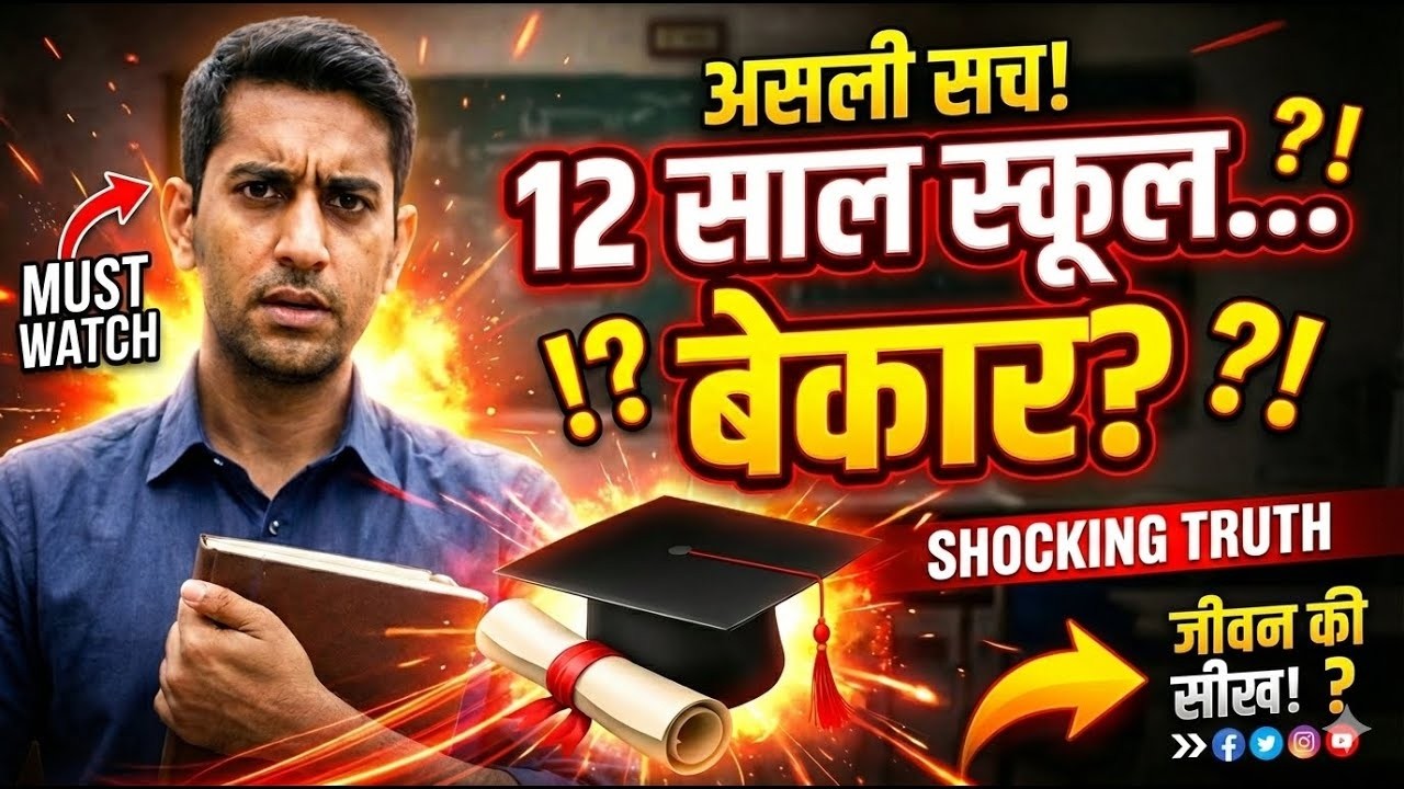 12 साल स्कूल गए… लेकिन Life और Career के बारे में क्या सीखा? (Live)