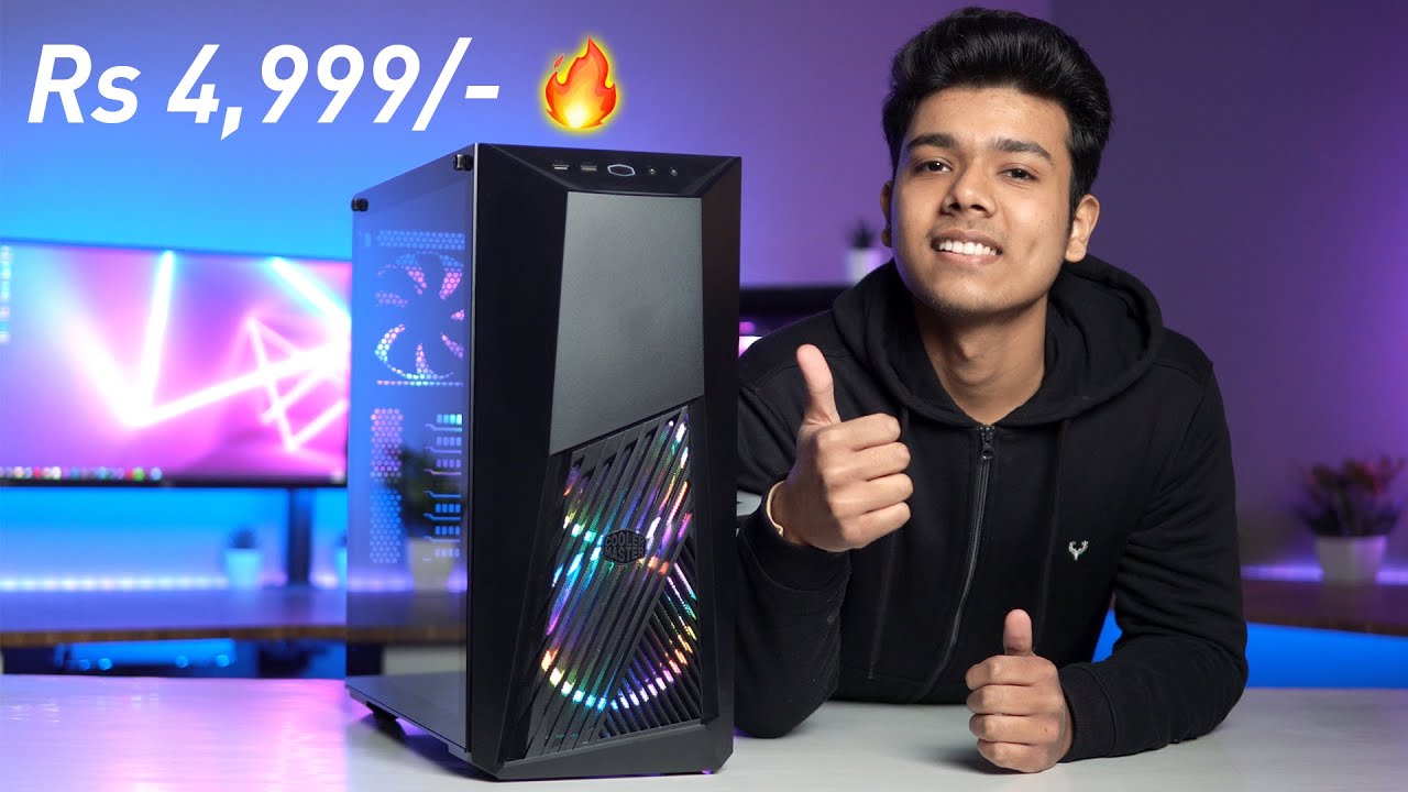 BEST Gaming Cabinet under Rs 5000 🔥 • Cooler Master K501L ARGB