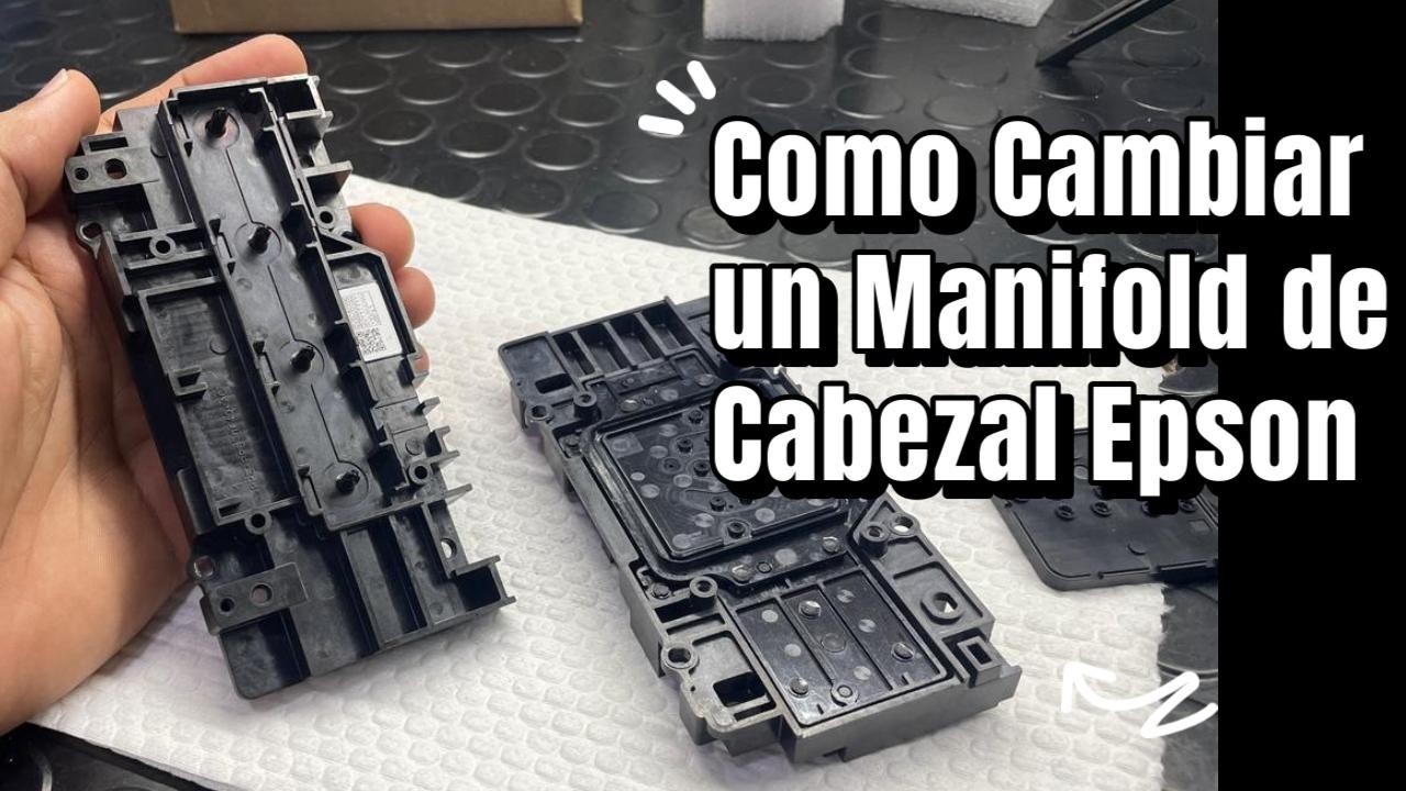 Cómo desarmar el Manifold de cabezal Epson T3170 / T3170x / F570 | Tutorial paso a paso