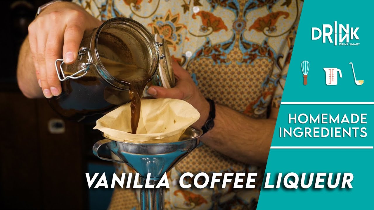 How to make Vanilla Coffee Liqueur - The Cocktail Kitchen