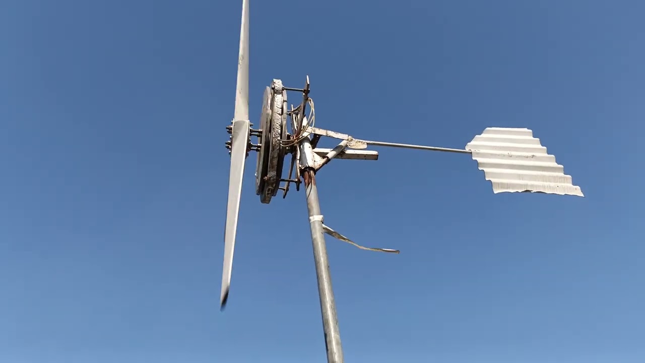 Wind turbine free electricity in Pakistan
