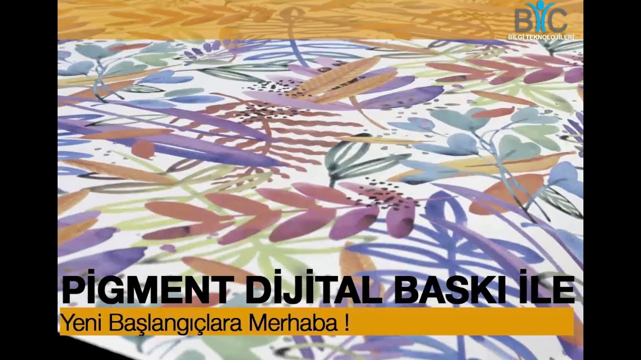 Pigment Dijital Baskı'ya Merhaba