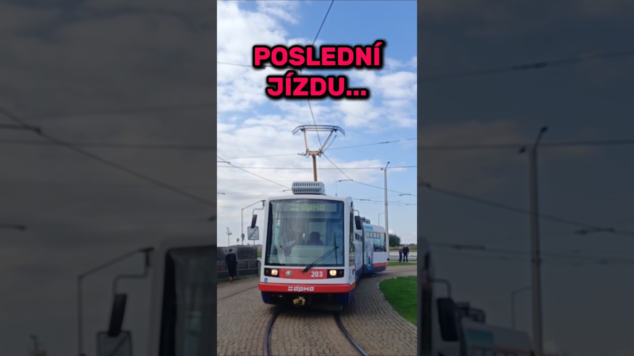 Konec tramvaj&iacute; &Scaron;koda 03T 
