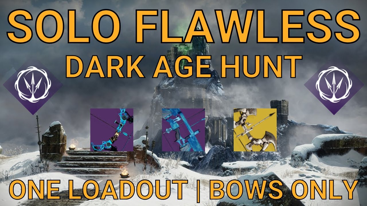 #DarkAgeHunt | Solo Flawless Warlord’s Ruin (One Loadout, Bows Only Hunter)