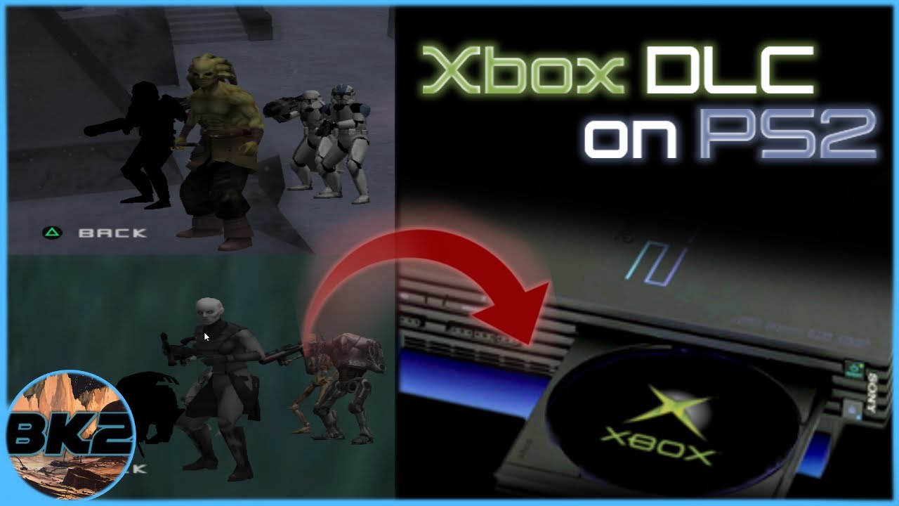 Star Wars Battlefront 2 Xbox DLC on PS2 (Mod)