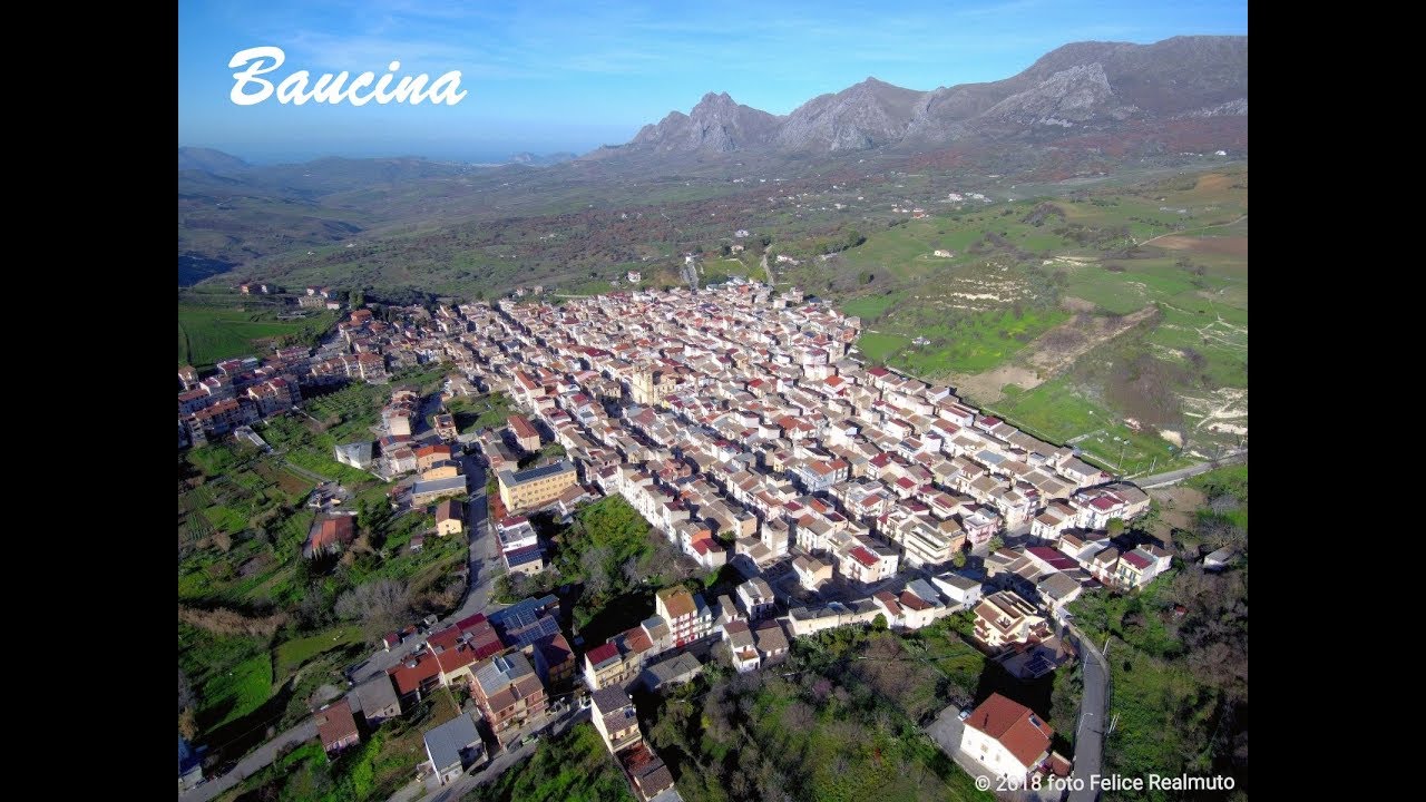 Baucina vista dal drone