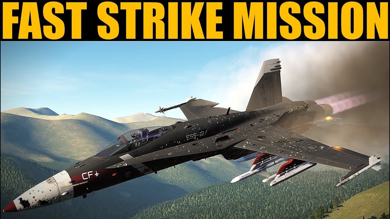 Болезненная ударная миссия на оружейный завод | DCS WORLD