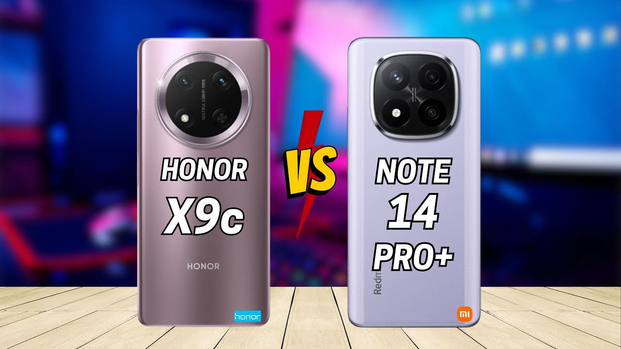 Honor X9c vs Redmi Note 14 Pro Plus