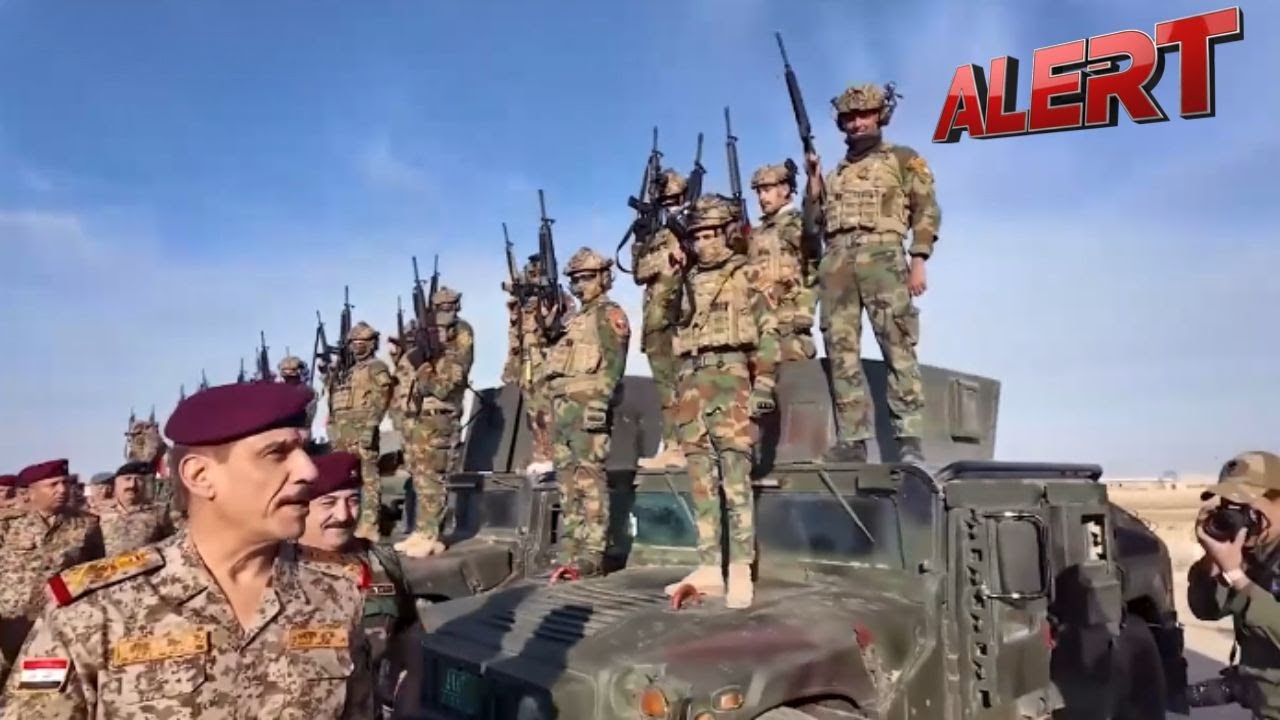 Iraq Army Chief Inspects Ain-al-Asad Base After US Forces Withdraw | ALERT News