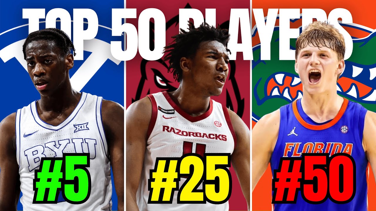 Ranking the Top 50 Players in College Basketball Next Season