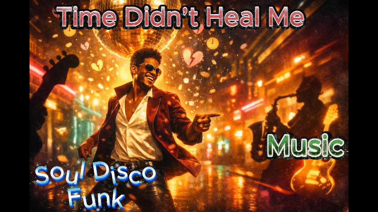 Time Didn’t Heal Me | Soul Disco Funky Soul Groove 🎷🎤🎸🪩