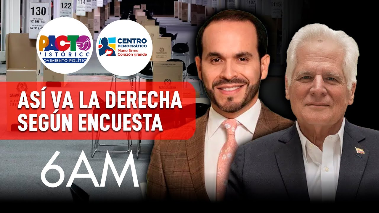 De la Espriella vs Miguel Uribe: ¿quién lidera la intención de voto en la derecha? | 6AM