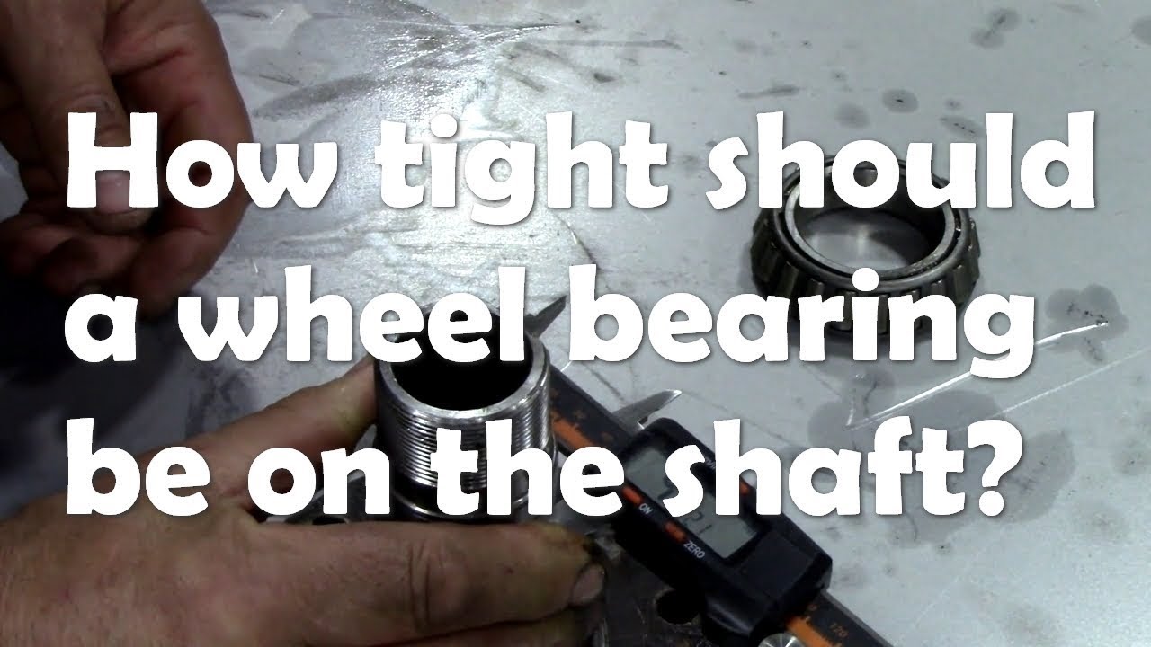 Response to a question.   How tight should a wheel bearing be on a Defender stub axle? For Bob