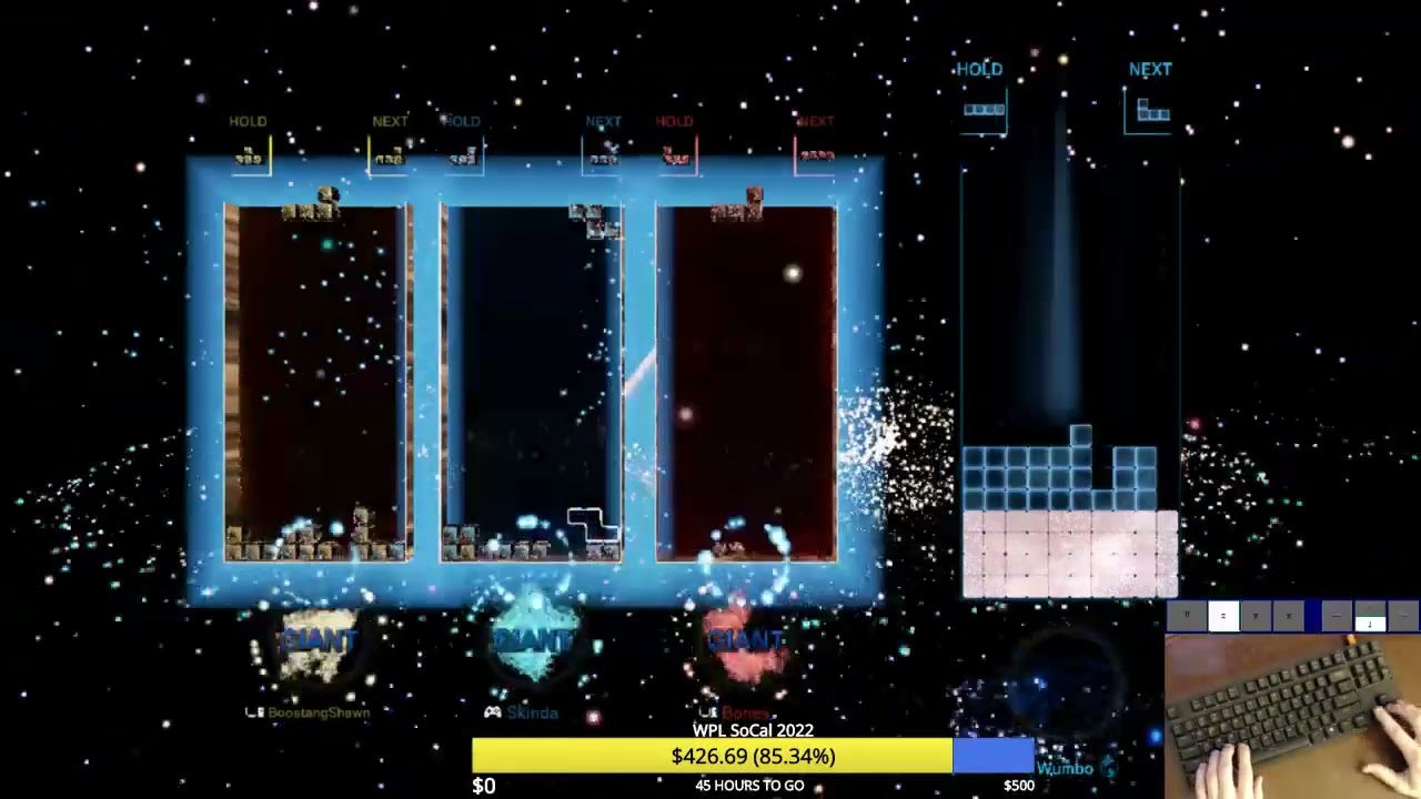 Tetris Effect Connected as the Boss vs Stacked Team