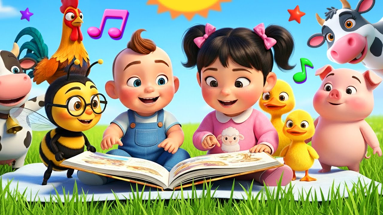 🎶 Abejita Chiquitita 🐝, El Patito 🐥 | ¡Hora de Leer! 📚 | Lola🐮, Sapito 🐸, Celestino 🐷, Gallo 🐔🐶