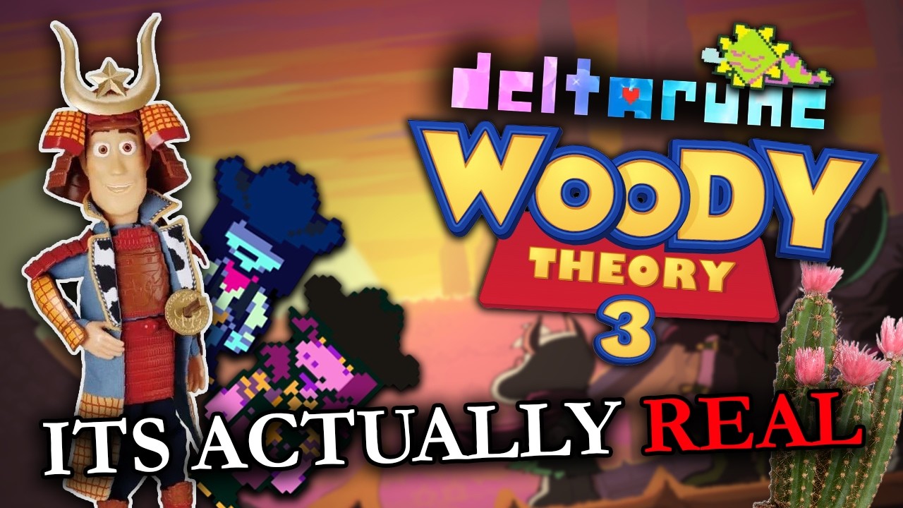 Новый трейлер Deltarune может ПОДТВЕРДИТЬ теорию Вуди! | Deltarune: Теория Вуди 3