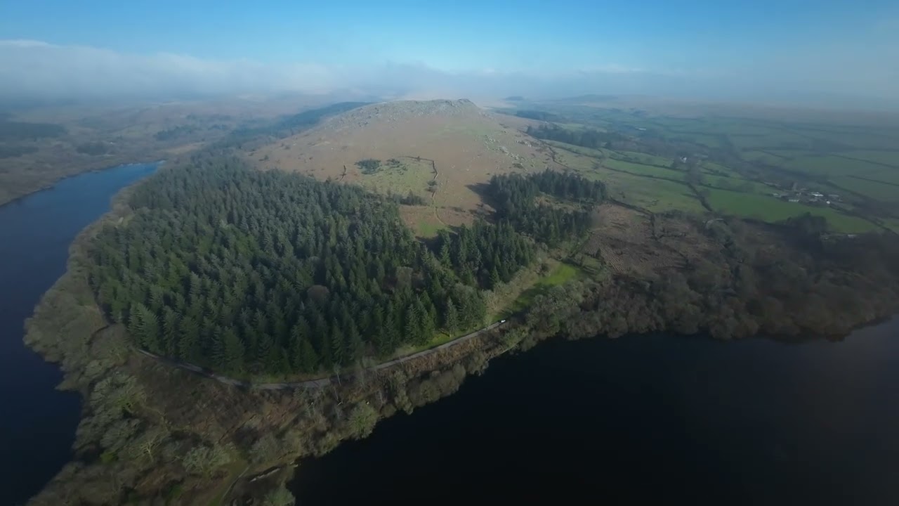Cinematic at Burrator Reservoir Yelverton Plymouth UK #cinematicfpv #drone #fpv #quadcopter