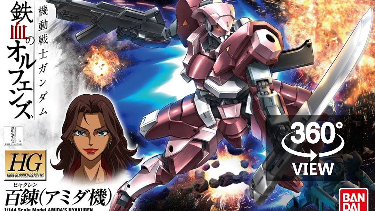 [360&deg;Degree] HG 1/144 Hyakuren (Amida's Custom)