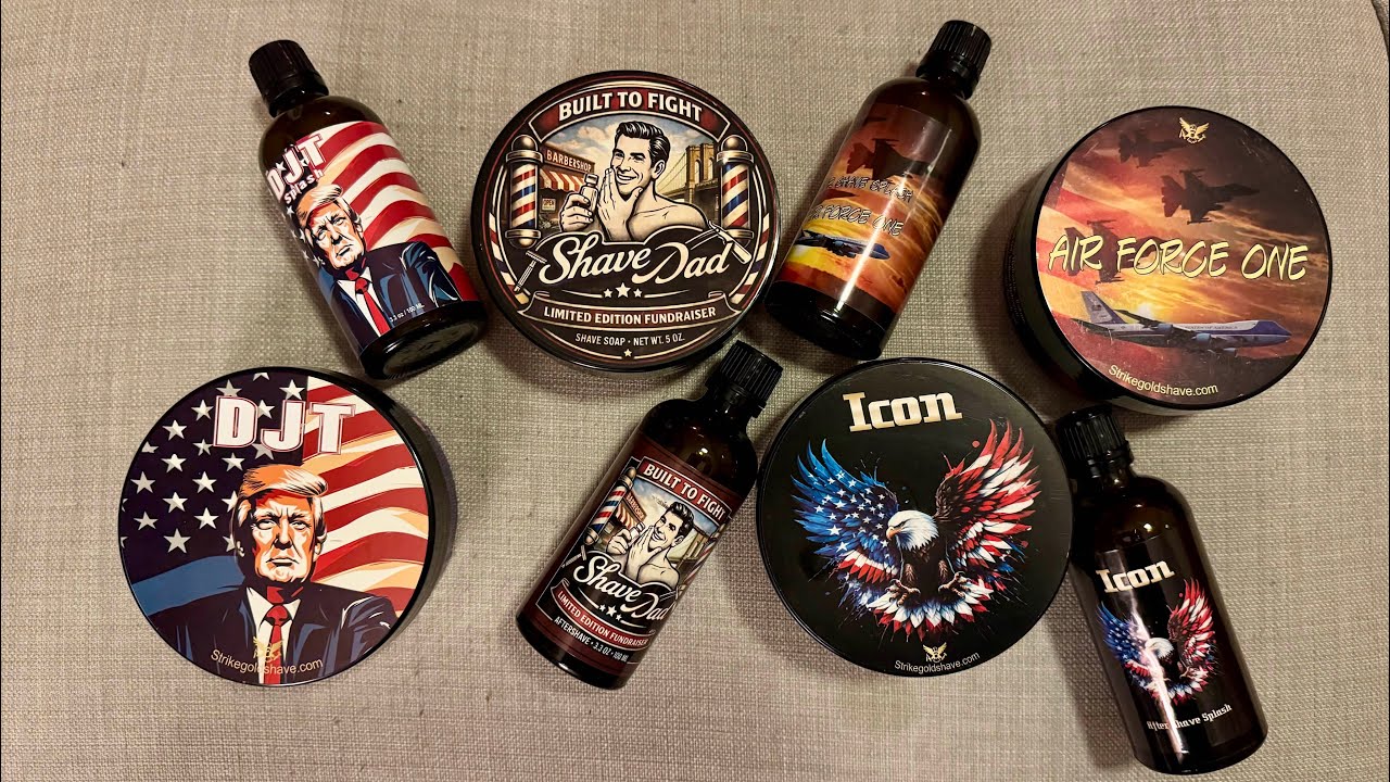 Unboxing…all together! Shave Dad Limited Edition Fundraiser - Speciale Strike Gold Shave 