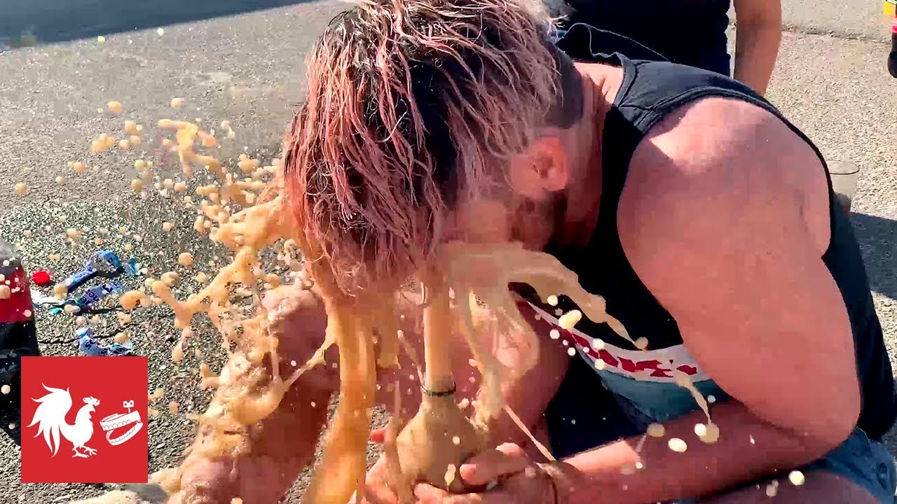 COKE & MENTOS BASKETBALL! | RT Life