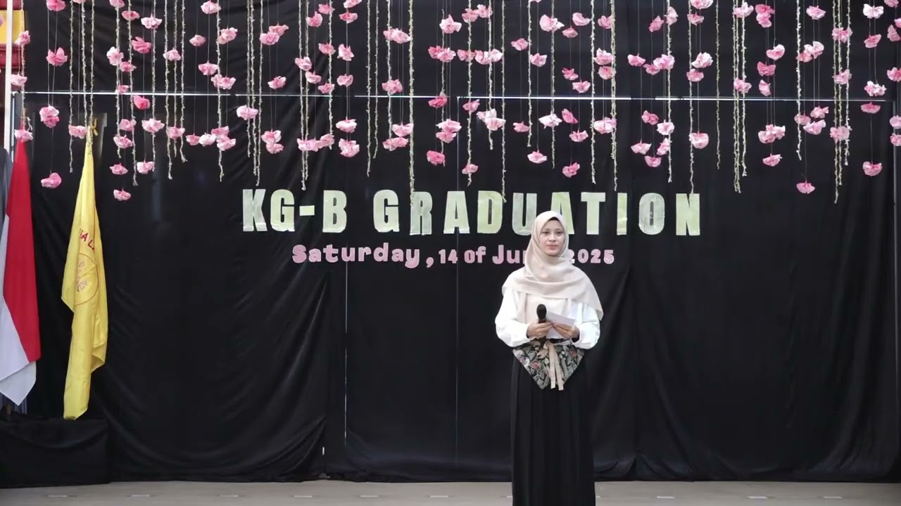 EvFiA LAND School Serang's KG-B S.Y. 2024-2025 Graduation