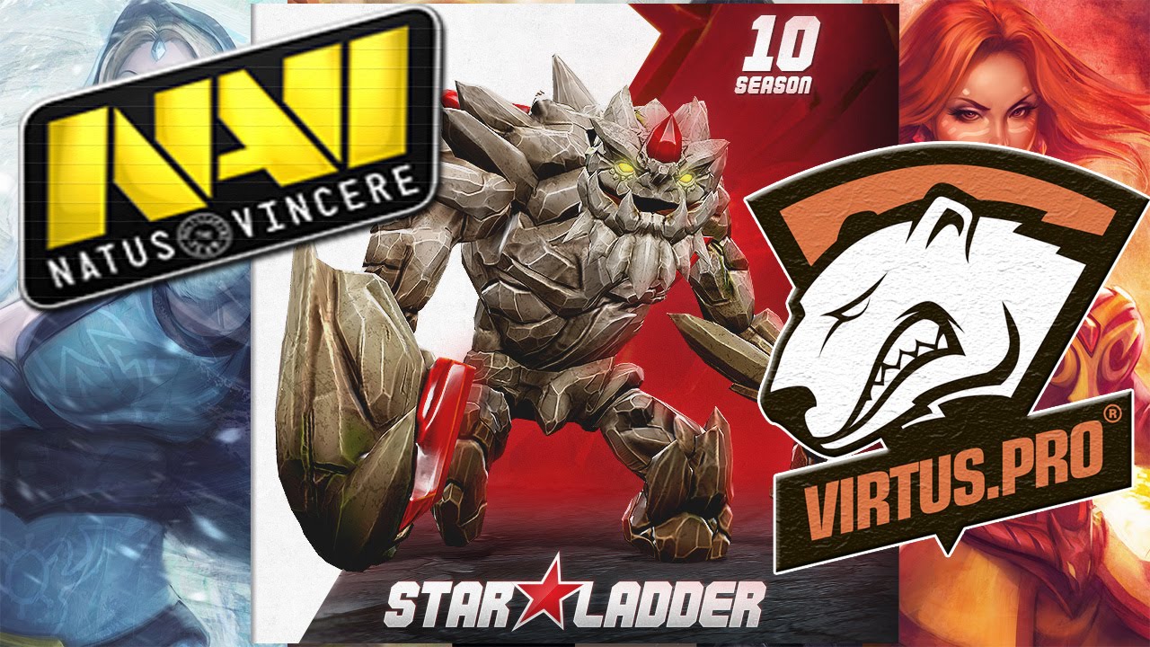NaVi vs Virtus.pro Star Ladder Star Series Season 10 Dota 2 Lan RUS