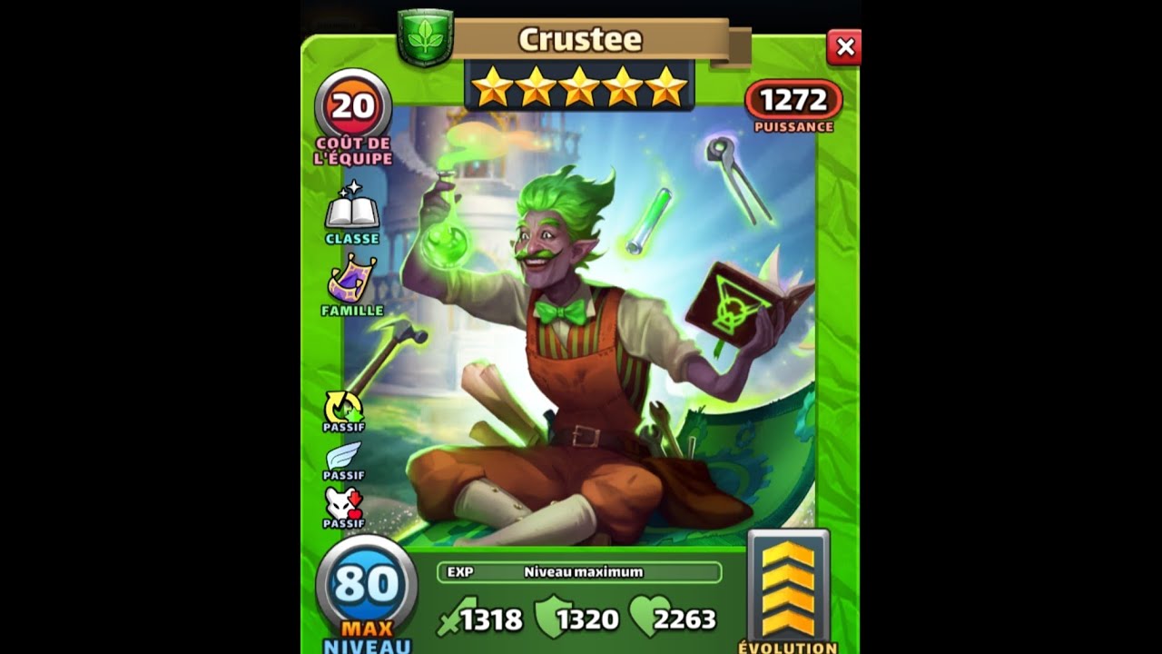 Famille tapis volant : Crustee