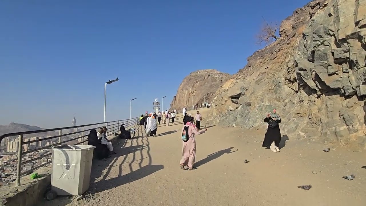 Jabal Al Nour (Mount Hira) Nearly There In shaa Allah