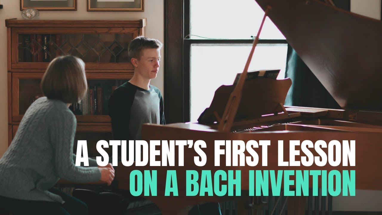🧑‍🏫 How To Teach the FIRST lesson on Bach's Invention No.8 in F Major 🎵