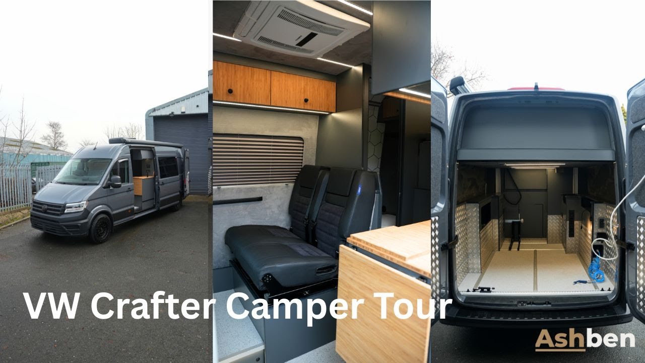 VW Crafter Campervan: In-Depth Tour & Demo | Ashben Conversions