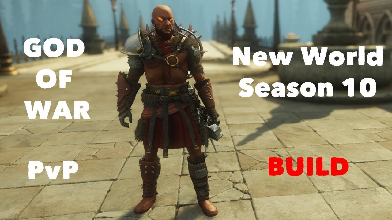 New World Aeternum  Season 10  - 🔥PVP🔥 -  God of War  - SnS Flail and Build