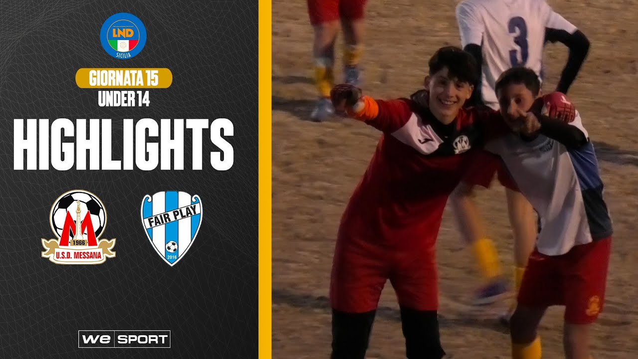 Messana vs Fair Play Messina (Under 14 - Giornata 15)