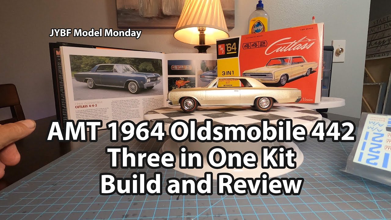 EP697 AMT 1964 Oldsmobile Cutless 442 Build and Kit Review Model Monday