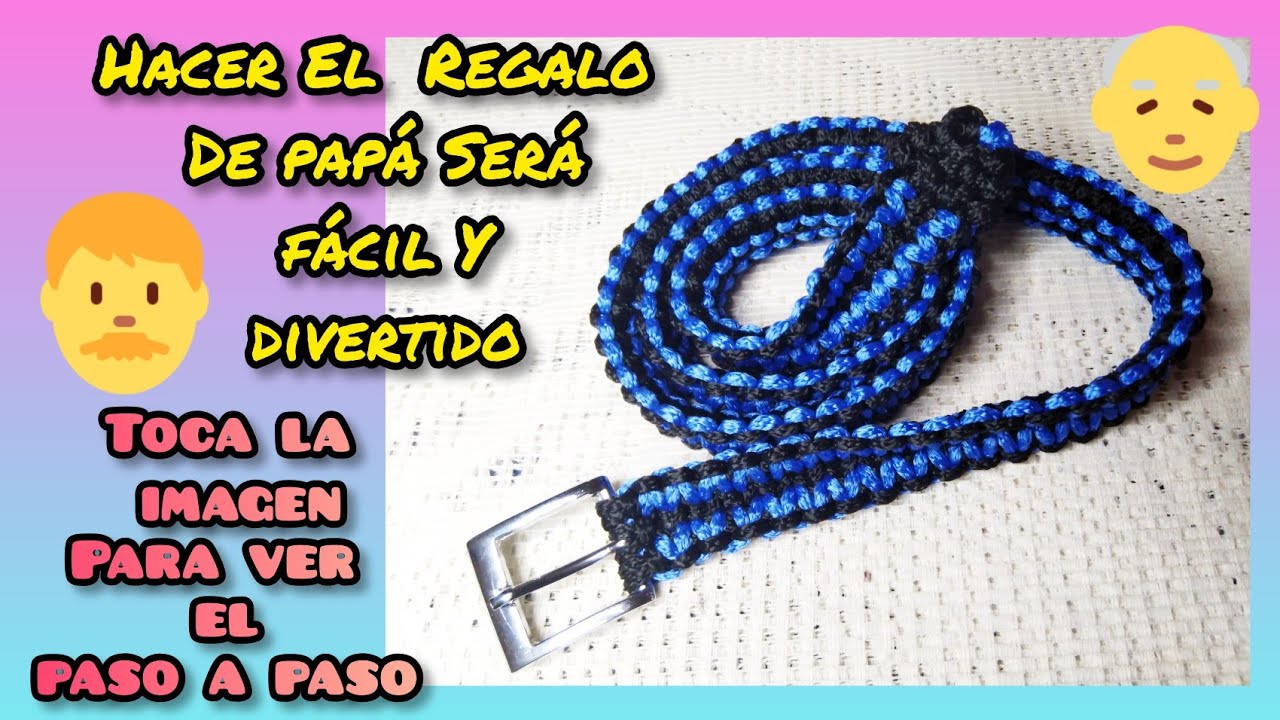 FAJO De MACRAMÉ / CINTO / CINTURÓN PASO A PASO 🤩