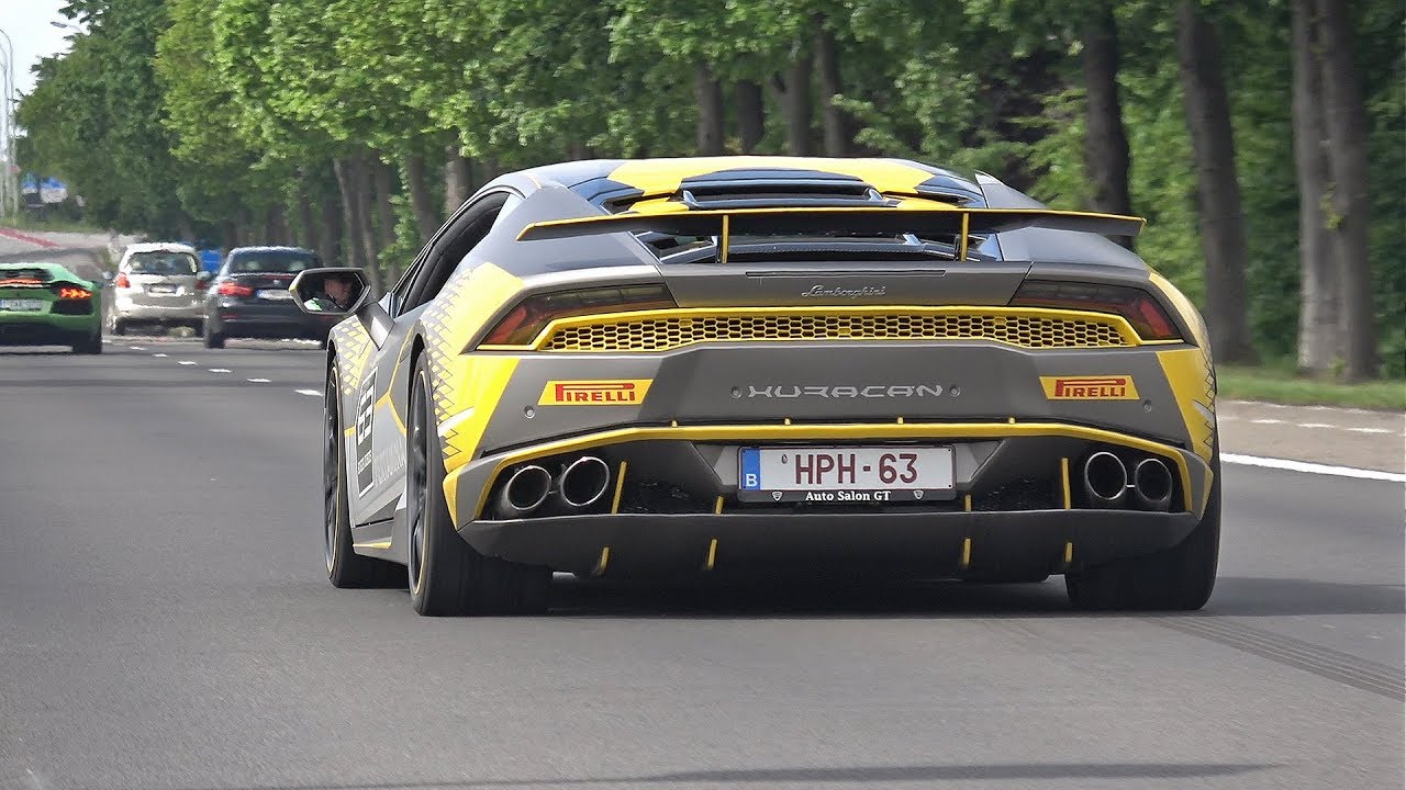 Supercars Accelerating! Huracan, Aventador, 488 Pista, 812 SF, GT3 RS & More!