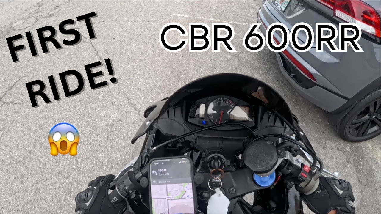Мой первый мотоцикл | CBR 600RR | Начинающий мотоциклист!
