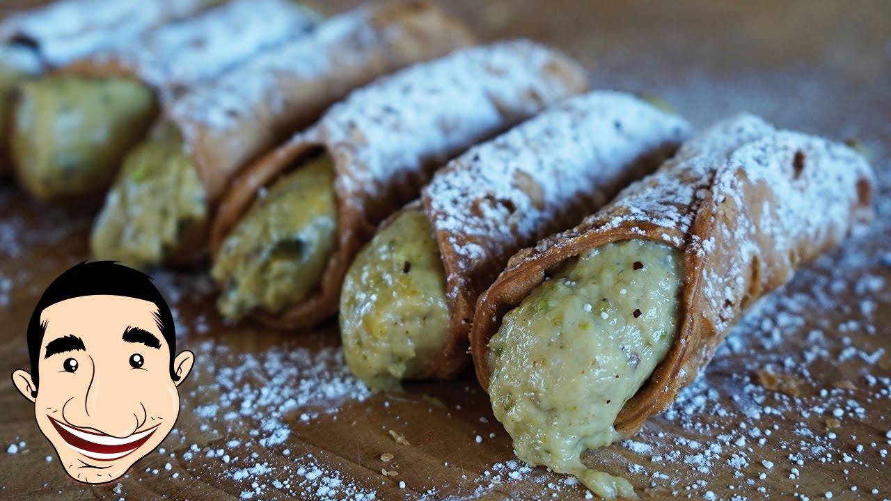 Best PISTACCHIO CANNOLI | How to make Cannoli Filling with Pistachio