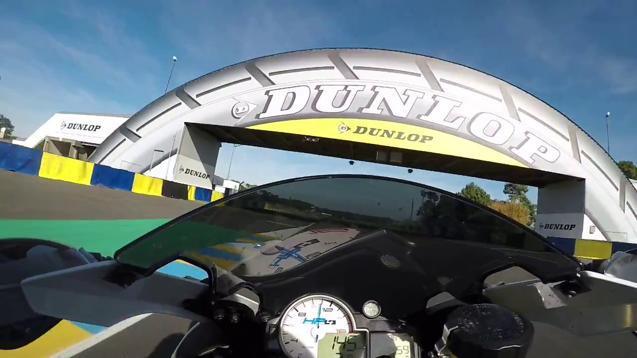 S1000RR HP4 LE MANS 2mn01s59 débutant 04 octobre 2017 roulage
