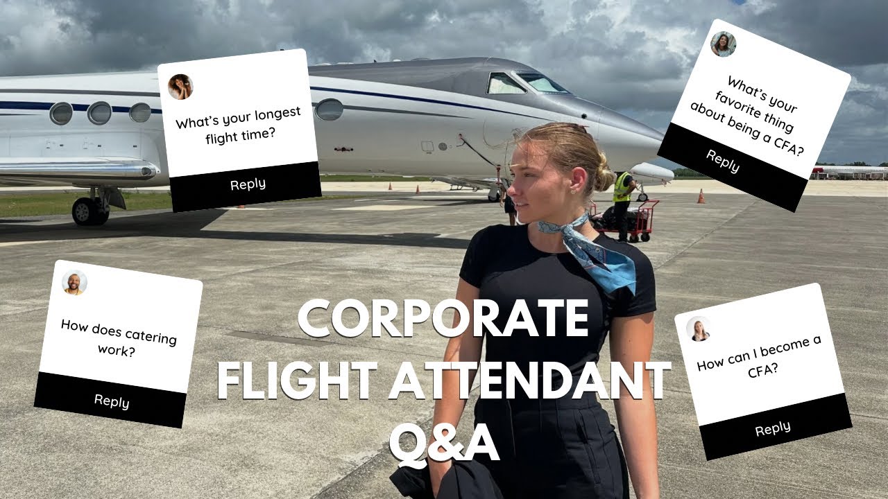 Corporate Flight Attendant Q&A | What the Job Is REALLY Like (Pay, Schedule, Lifestyle)