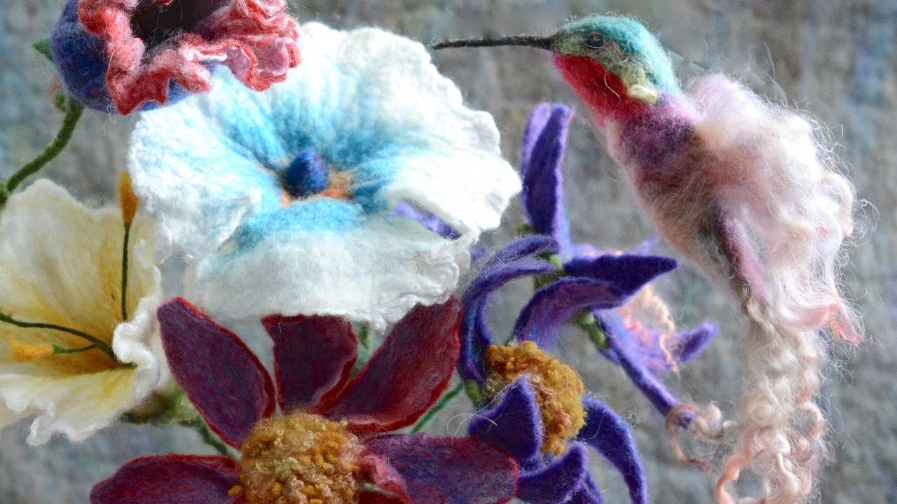 Felt Along Hummingbirds