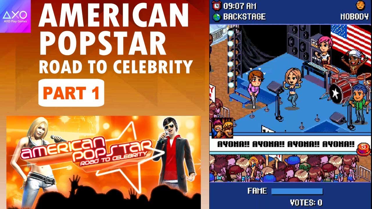 Mimpi menjadi Seorang Idola | American Popstar: Road to Celebrity | Java Game Part - 1