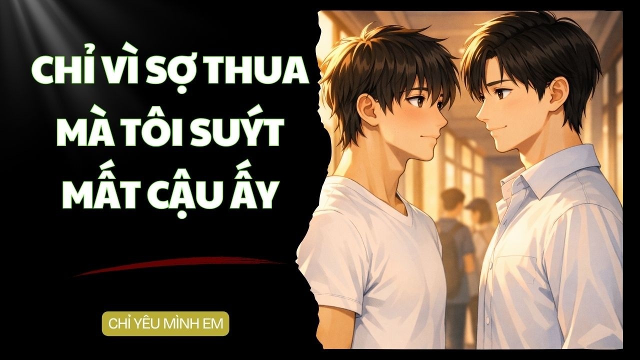 TRUYỆN BOY LOVE / CHỈ VÌ SỢ THUA MÀ TÔI SUÝT MẤT CẬU ẤY / CHỈ YÊU MÌNH EM