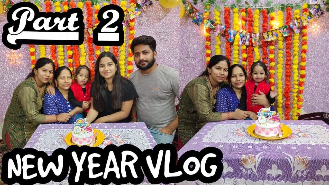 New Year Celebration Part-2// New Year Party// Family//@guptajikibeti751