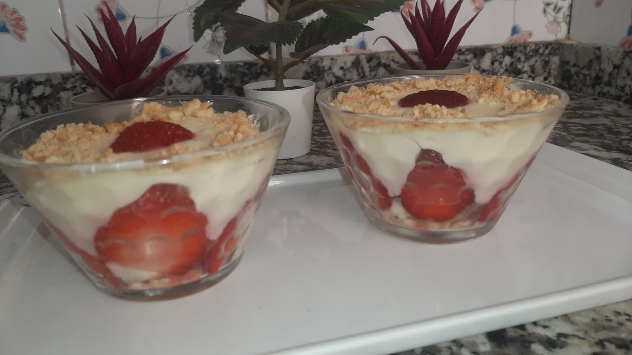 .تحلية رمضانية بالفريز🍓🍓🍓 ياسلام