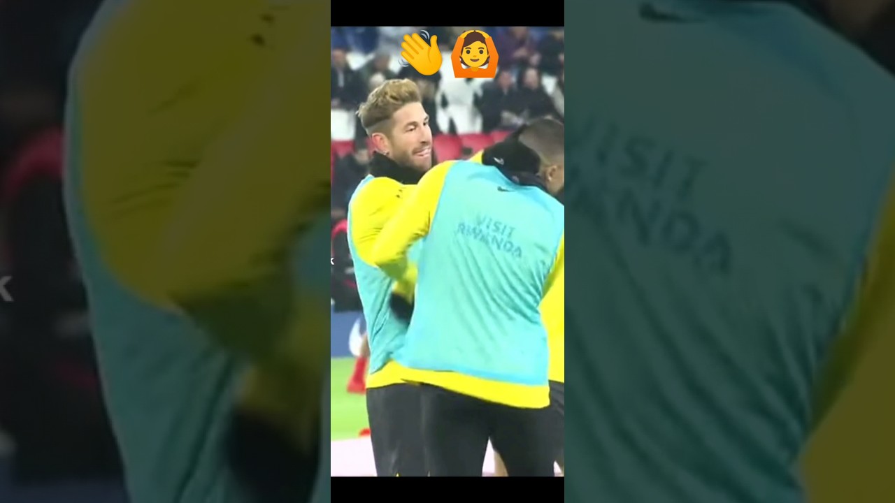 Why was Sergio Ramos so Aggressive to Mbappe? 🙆👋#shorts #futbol #football #mbappe #sergioramos