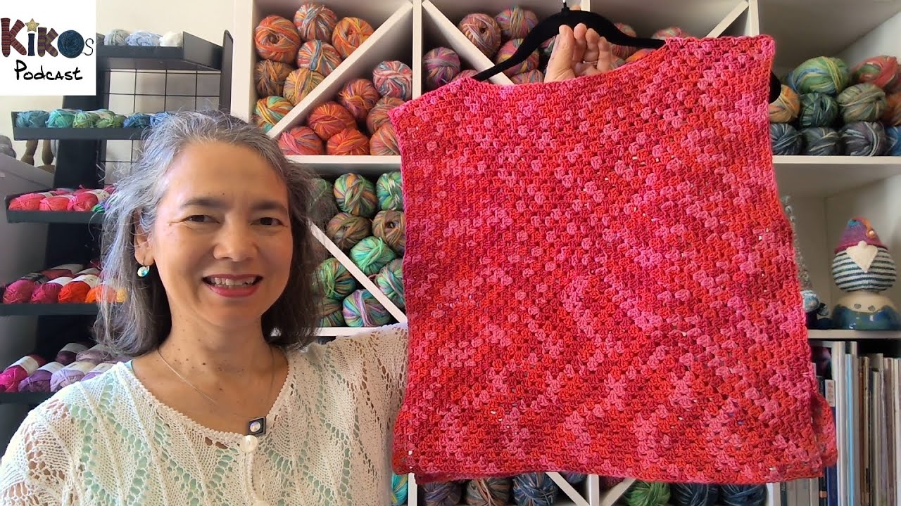 Kikos Podcast (Folge 240) - Spiral Granny Square Top
