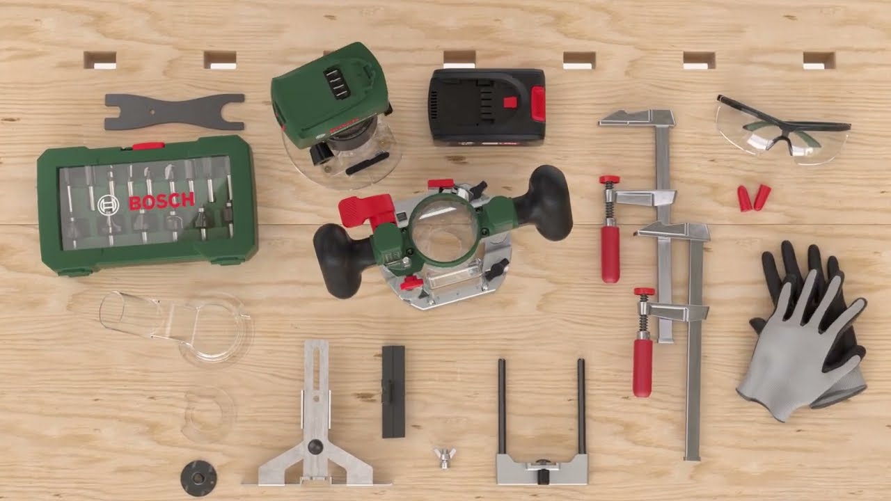 How to set up the Plunge Base | AdvancedTrimRouter 18V | Bosch Home and Garden