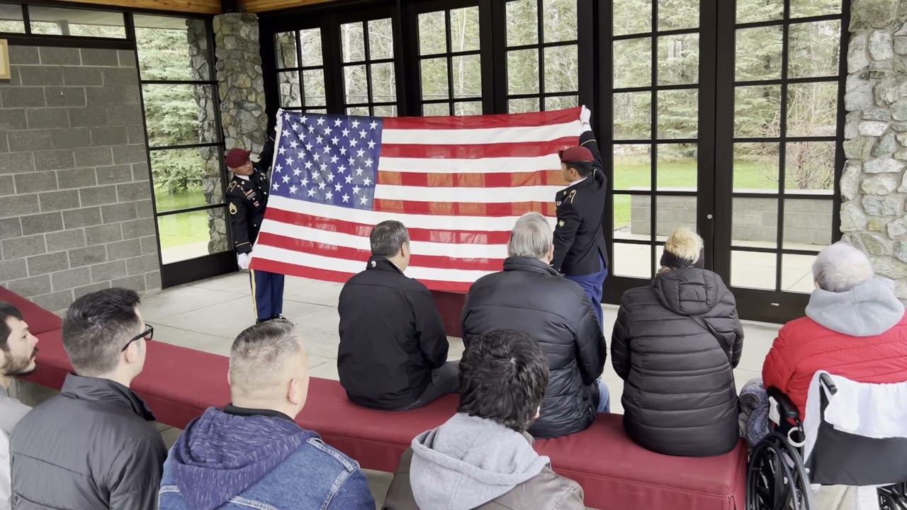John Stonerock Military honors funeral