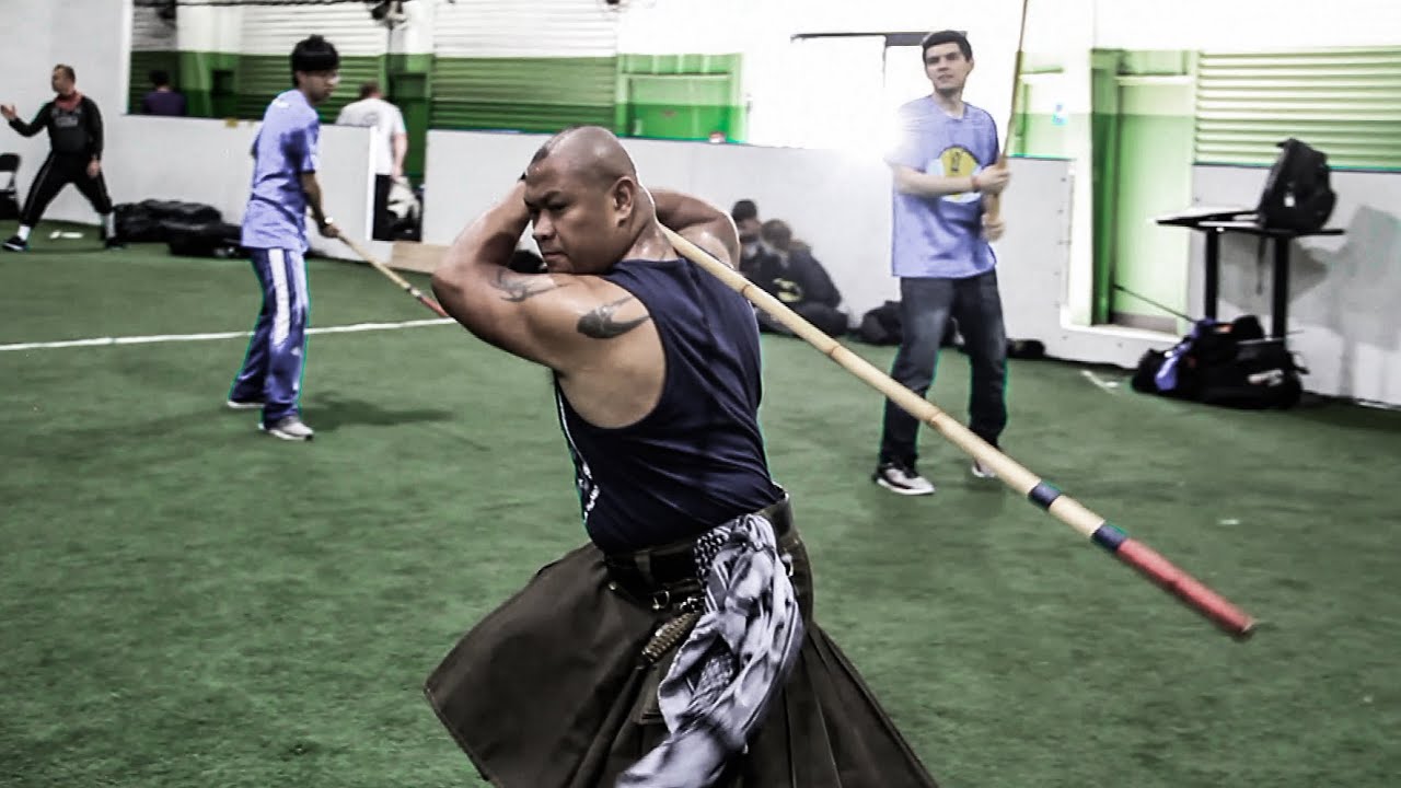 Pekiti-Tirsia Kali: SoCal Swordfight 2020 - Combat Spear Highlights